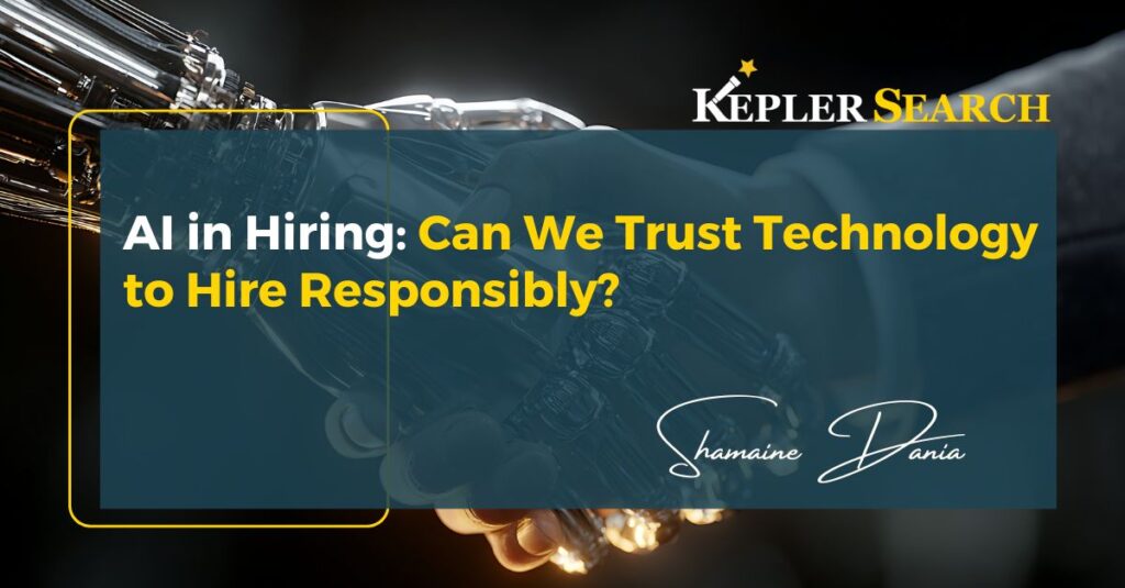 AI in Hiring Can We Trust Technology to Hire Responsibly